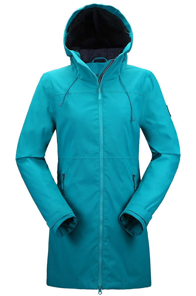 Custom Hight Quality Outdoor Camping Waterproof Windbreaker Jacket for Women