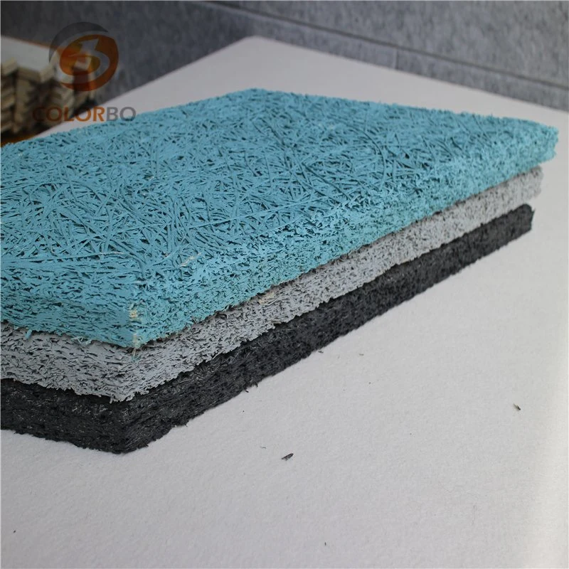 Latest Production Technology Wood Wool Acoustic Panel Wall Decoration