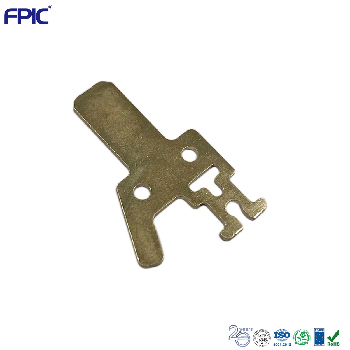 Fpic Customized High quality/High cost performance  Metal Stamped Part Stamping Electronic Connector