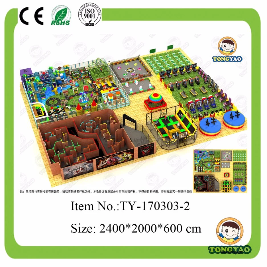 Fashion Indoor Playground for Sale with CE En1176 Standard (TY-170304-2)