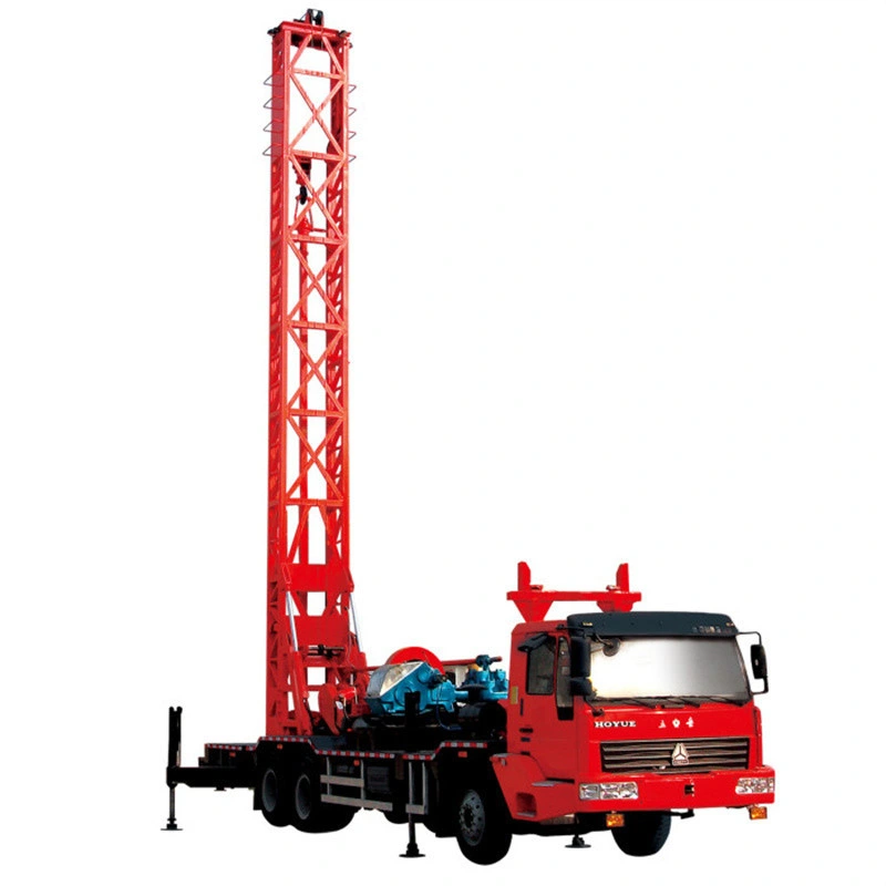 Water Well Drilling Borehole Drill Digging Machine Truck Type