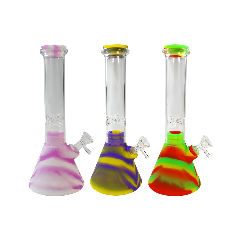 8-Inch Large Beaker Glass Water Pipe Set Wholesale/Supplier Price Smoking Glass Pipe