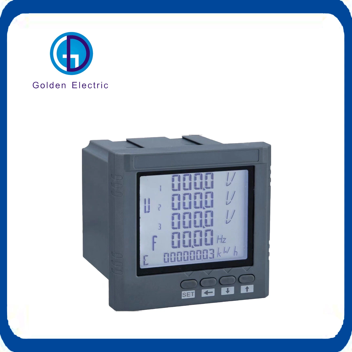 Multifunction Digital DC Energy Power Meter for Solar PV Energy Generation Monitor