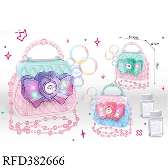 Plastic Bubble Machine Handbag Bubble Camera Girl Toy