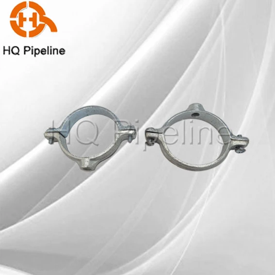 Galvanized Pipe Clamp Malleable Iron Split Ring Hangers