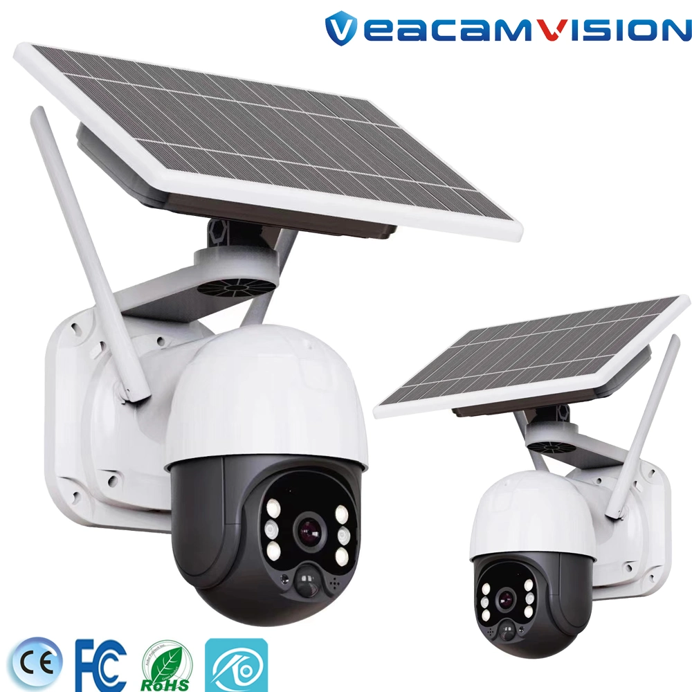 Two Way Audio WiFi Surveillance Camera 3MP Dual Light WiFi 4G PIR Wireless Camera PTZ Outdoor Security Camera