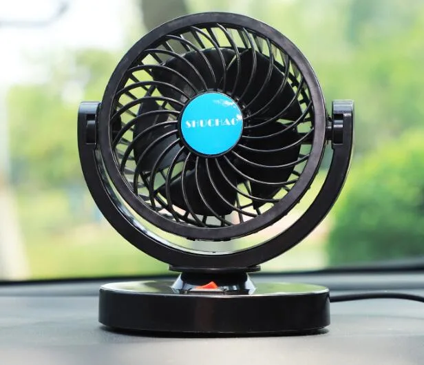 4 Inches Electric Car Fans Rotatable 12 V Cooling Air Fan