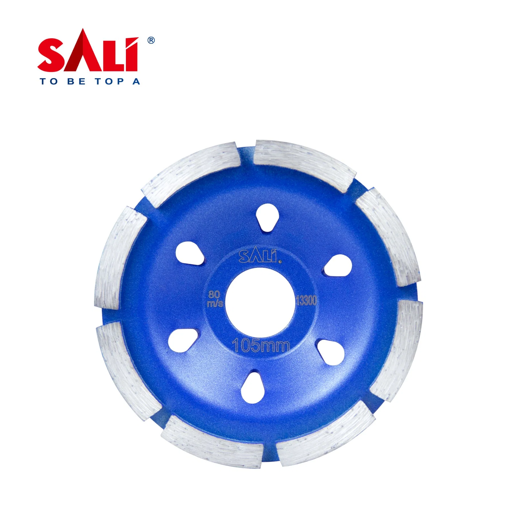 Sali Manufacture Single Row Sintered Diamond Grinding Cup Wheel