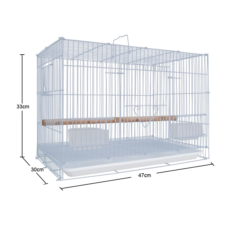 Turkey White Parrot Cheep Love Bird Cage Metal Iron Wire Big Parrot Breeding Cage Wholesale/Supplier