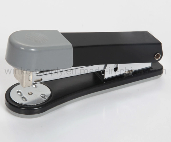 Black Medium Metal Stapler for Office Stationery