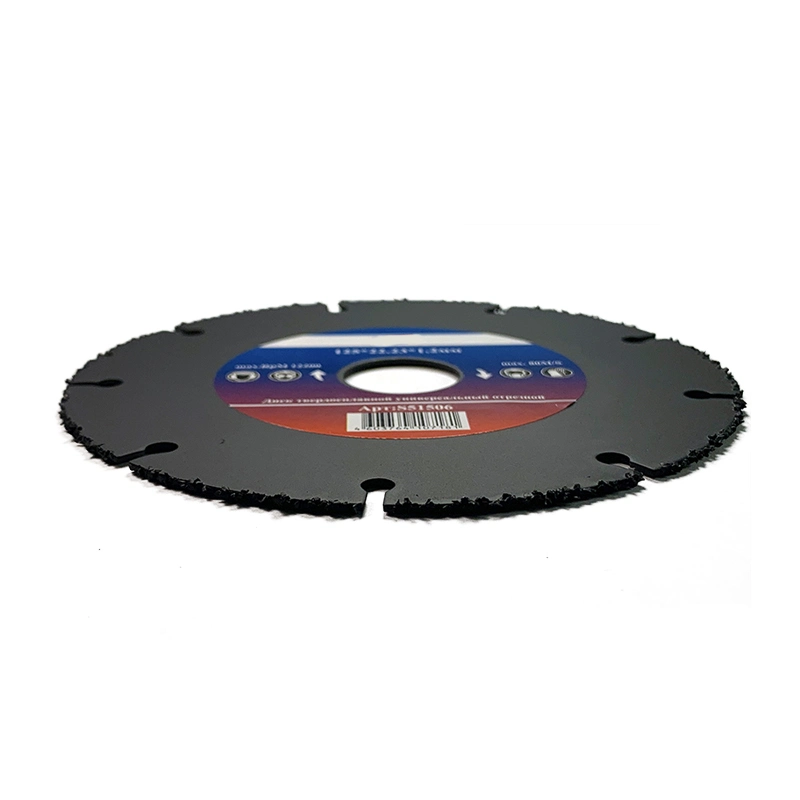 Disque de coupe universel 125 mm utilisé pour l'installation sur un angle Meuleuse pour la coupe de bois/plastique/laminer travail de coupe à sec