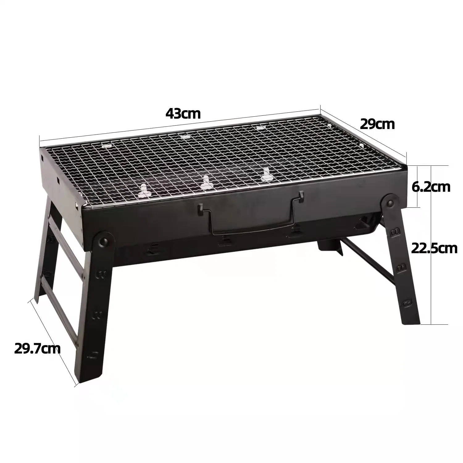 Charcoal Barbecue Grill Stainless Steel New Design