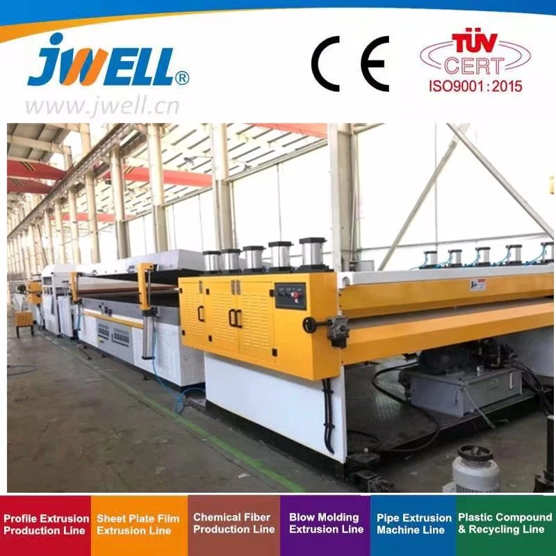 Plastic WPC (PE/PP) Wood Grain Hollow Decking Board Profile Machine Extruder Supplier