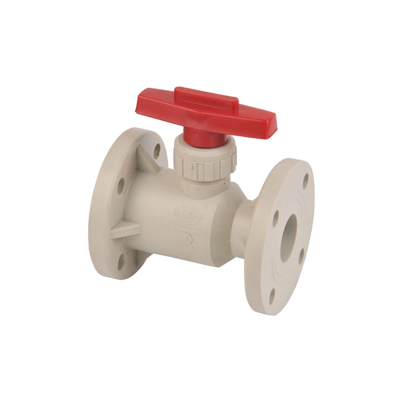 Top Quality Chemical Industry PVDF Flange Type Ball Valve