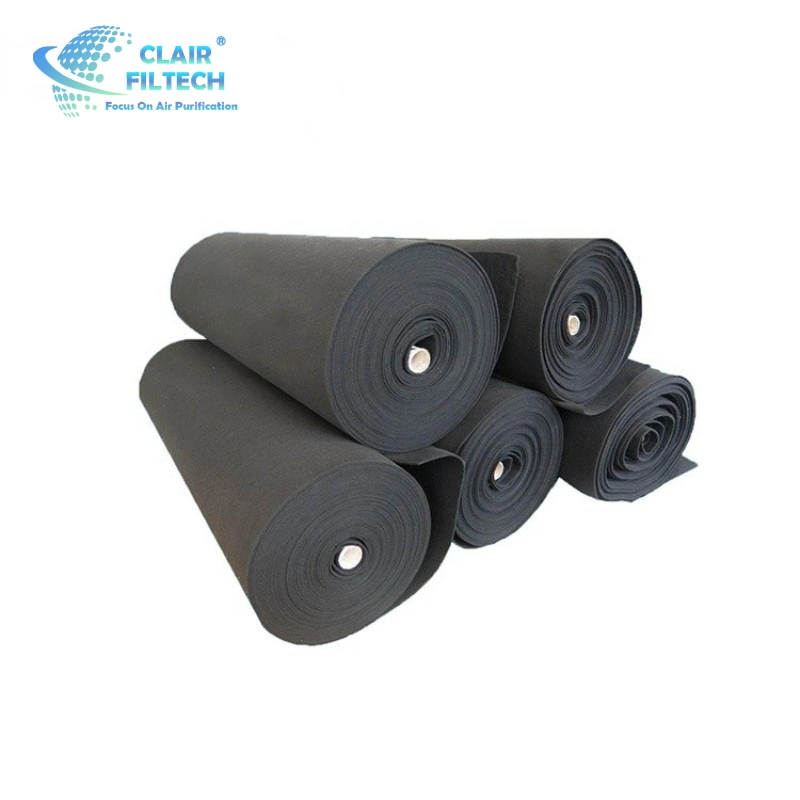 Activated Carbon Filter Media Rolls or Pads with High Standard Supplier in China