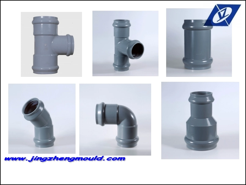 Plastic Injection Collapsiable Pipe Fitting Moulding