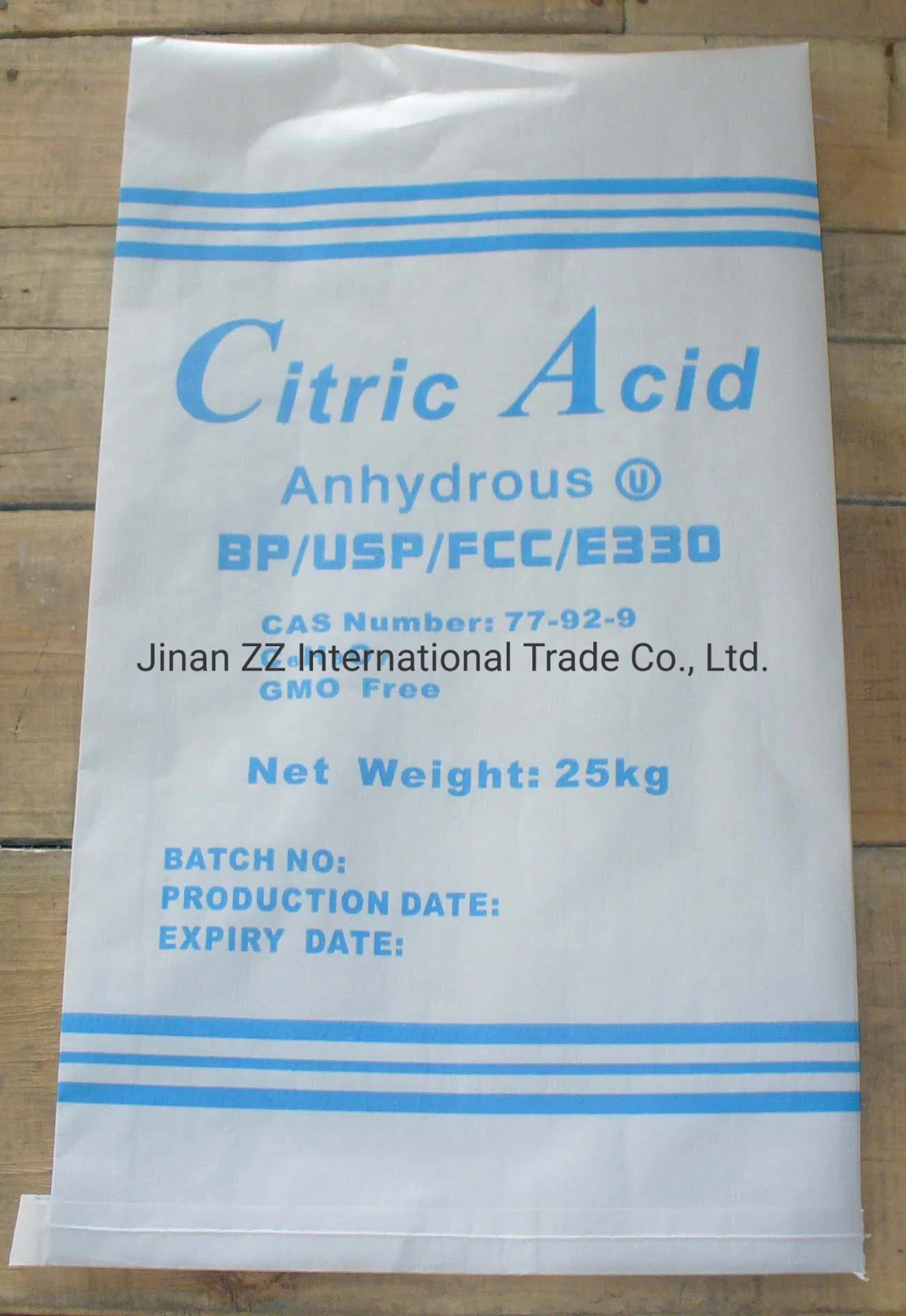 Factory Price Citric Acid Anhydrous (Food additive BP/USP/FCC)