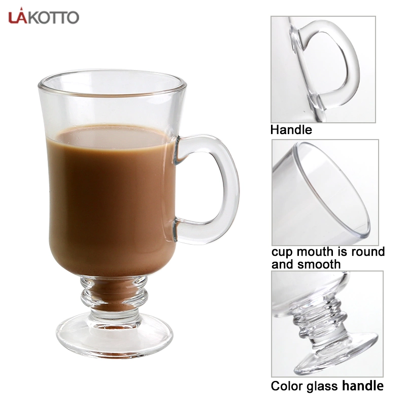 High quality/High cost performance  Wholesale/Supplier Unique Design Glass Mugs Transparent Glass Cup Coffee Mug for Tea Wine Water Drinking Borosilicate Glass Cup Glassware