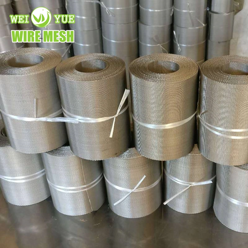 Stainless Steel 316 Conveyor Wire Mesh Belt 1000 Micron in Rolls Mesh Belt Polyester Fabric Stainless Steel Wire Mesh