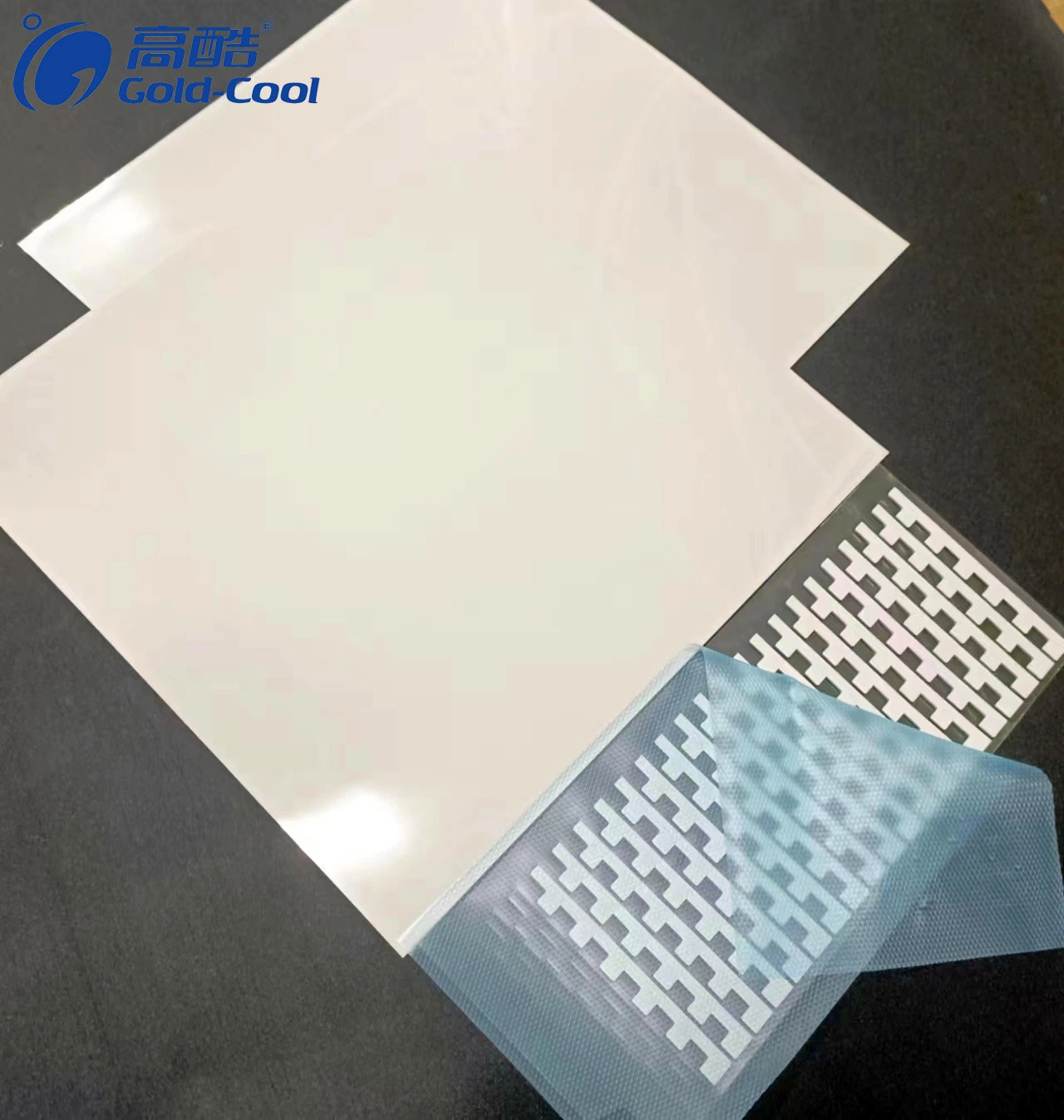 Soft High Thermal Conductivity Silicone Sheet LED LCD Screen Heat Dissipation Silicone Sheet