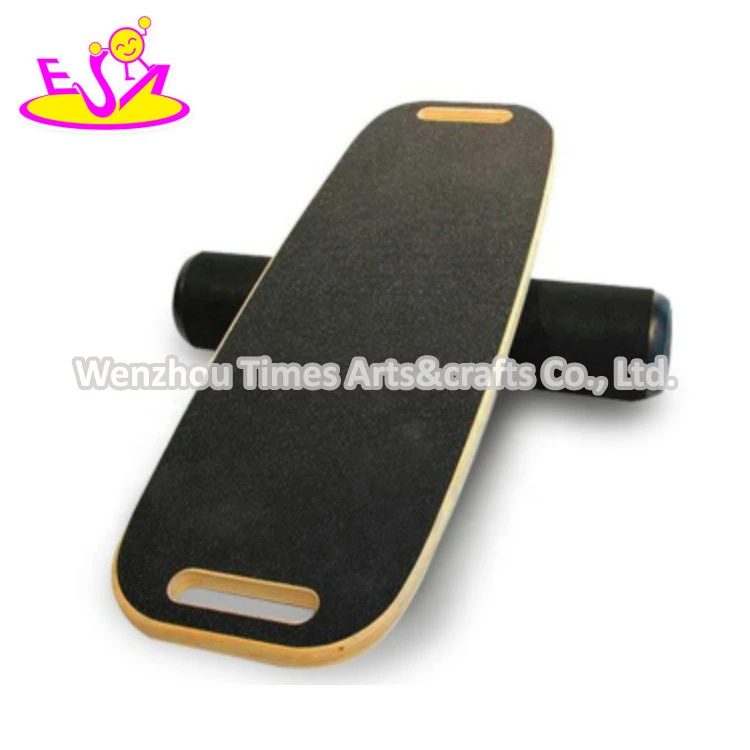 Wholesale/Supplier Custom Wooden Rocker Board with PE Roller W01f074