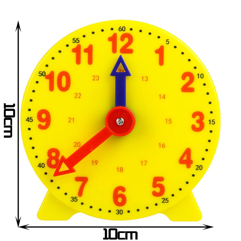 Clock Model with Three Hand Linkage to Recognize Time