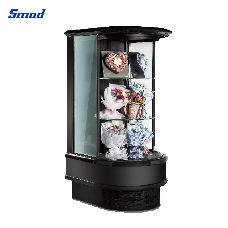 Folleto de Floral Smad refrigerador comercial al aire libre Pantalla de flores