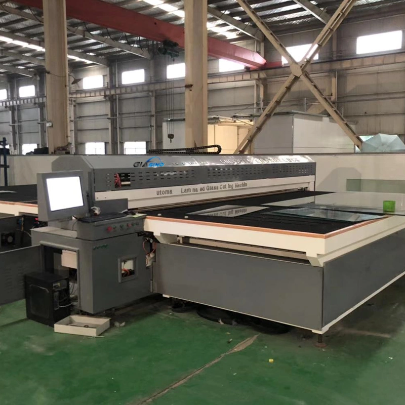 Automatische EVA/PVB Laminierglas, das Maschine herstellt, lamianted Glasschneider zu schneiden Maschinenpreis