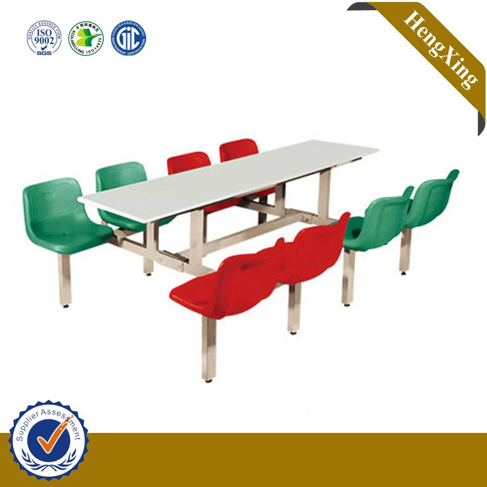 Mobiliário escolar de alta qualidade Restaurante Cantina Conjuntos de cadeira de mesa