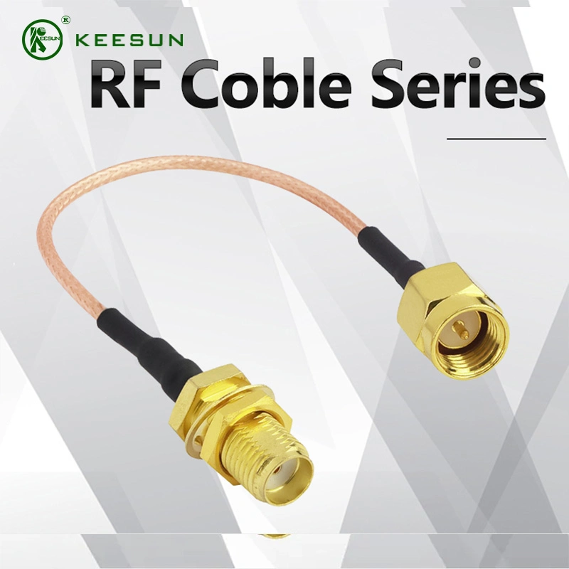 Câble RF femelle SMA + 2 ufl à SMA à connecteur mâle 433 MHz Pour le routeur