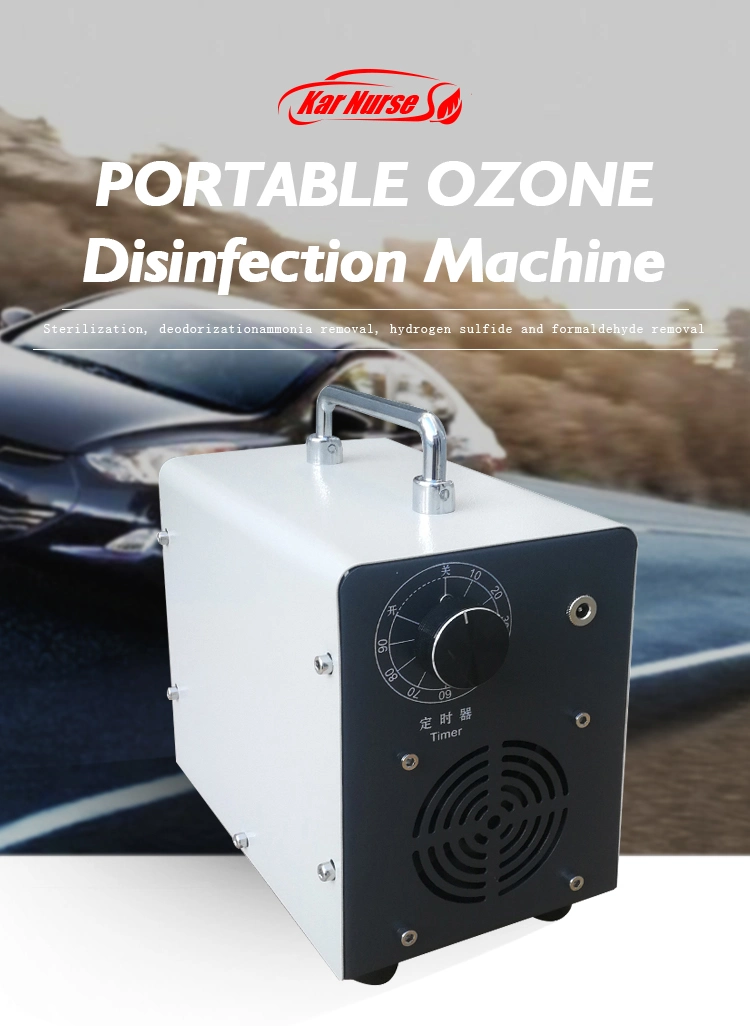 China Ozono máquina de esterilización coche portátil Ozone Air Freshener