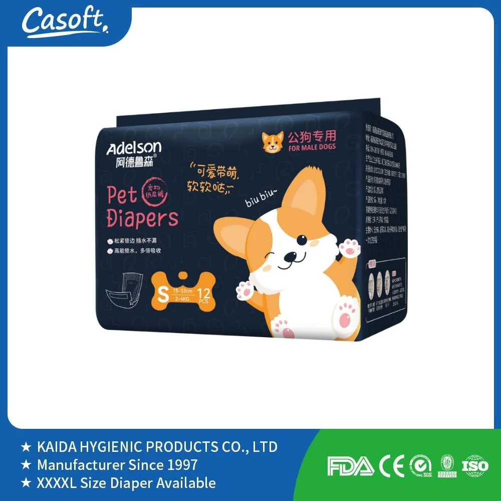 Casoft Dog Physiological Pants Diaper Sanitary Washable Underwear Briefs Reusable Supply Products in Japan