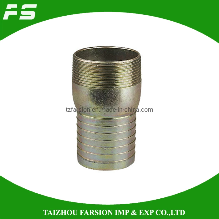 Carbon Steel Male Thread Galvanized Kc Hose Nipple King Combination Pipe Fitting Nipple