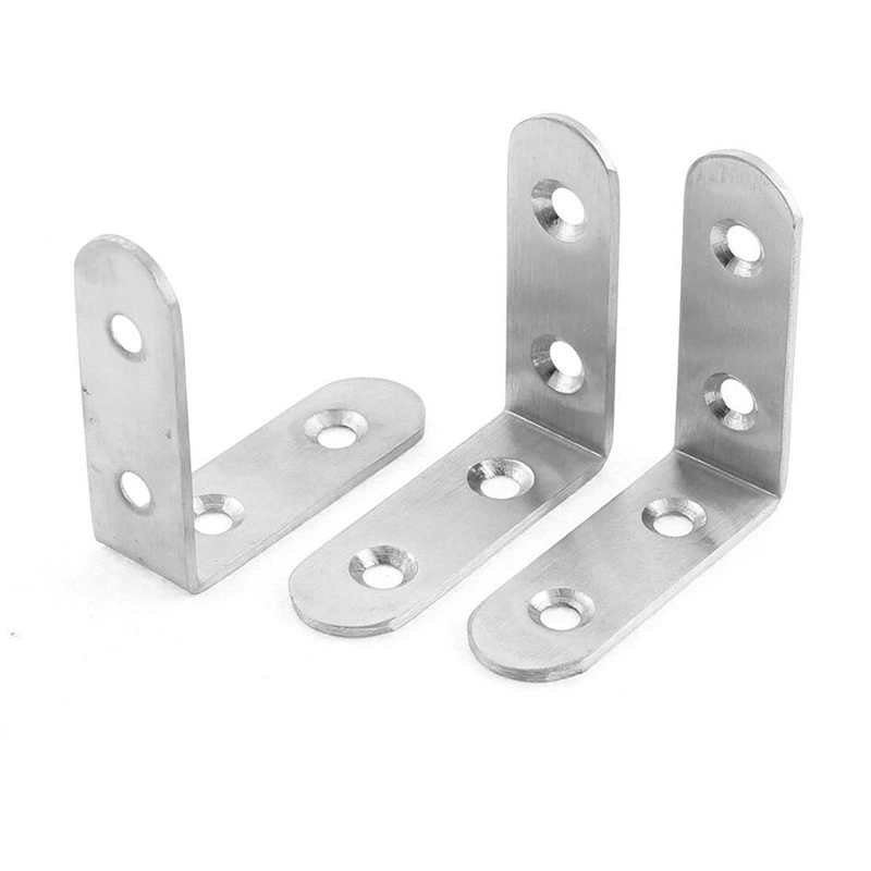 Custom Metal Brace Plate L Shape Zinc Plate Metal Bracket Shelf Joint Support Corner Angle Brace Bracket