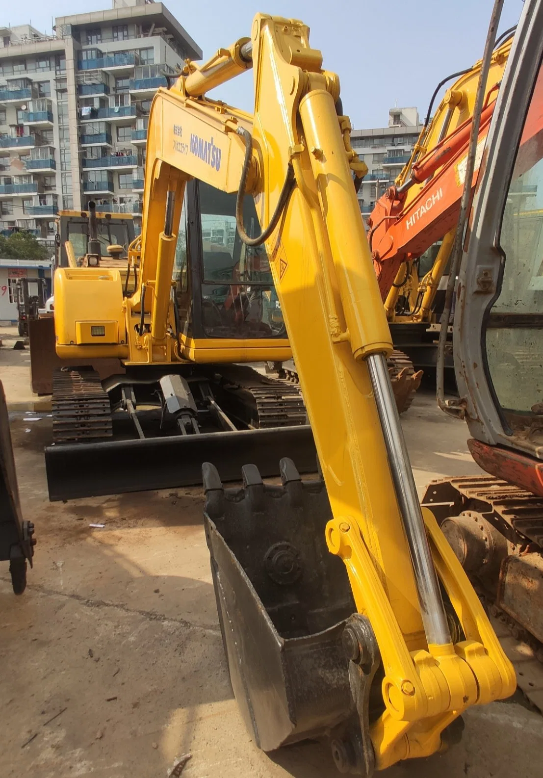 maquinaria de construcción miniexcavadora Pala de Komatsu PC60