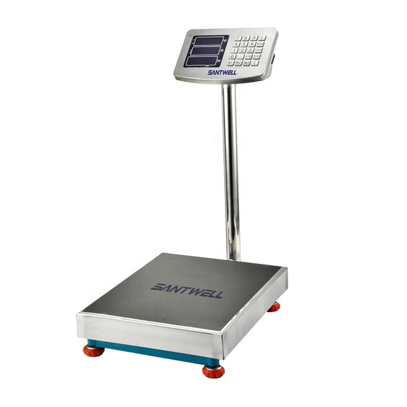 Ts8001 300kg Digital Platform Scale Weighing Scale LED LCD Display Platform Scale