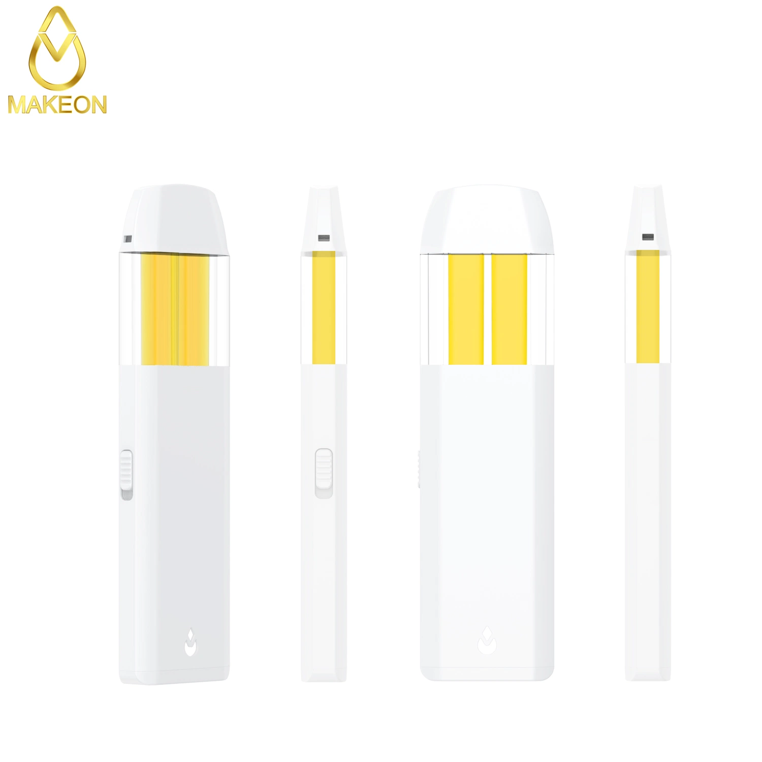 Wholesale/Supplier 2*1.0ml Double Flavor Thick Oil Empty Disposable/Chargeable Vape Pen OEM/ODM Available