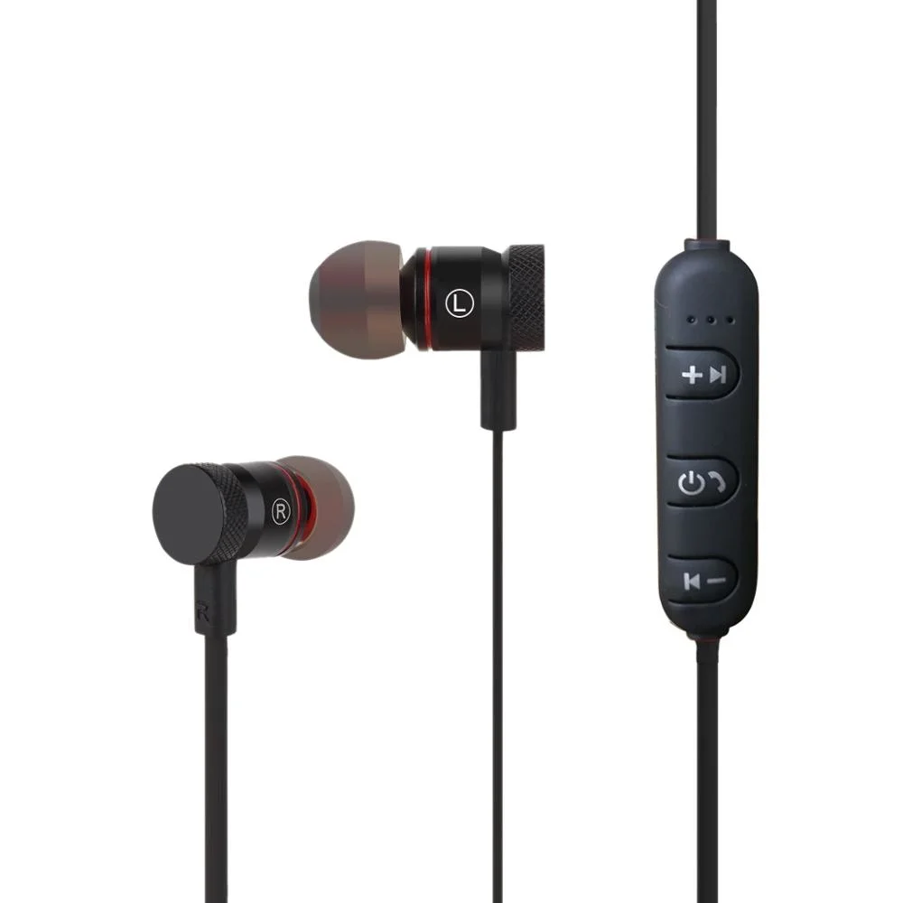 Wireless magnético en la oreja los auriculares Bt5.0 regalo hasta 3 horas de música del tiempo