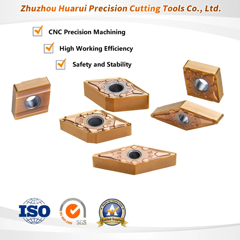 Fabricado na China Fabricante carboneto de tungsténio cementado lâminas de metal das ferramentas de corte rodando insertos para tornos CNC Cortadores Indexable Cnmg/Dnmg/Vnmg/Snmg/Tnmg/Wnmg