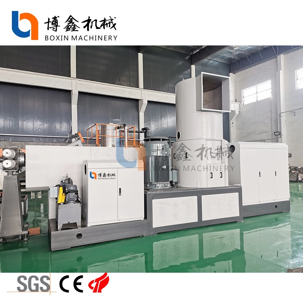 Two-Stage Plastic Recycling and Pelletizing System for PP/PE/PVC/PA Film