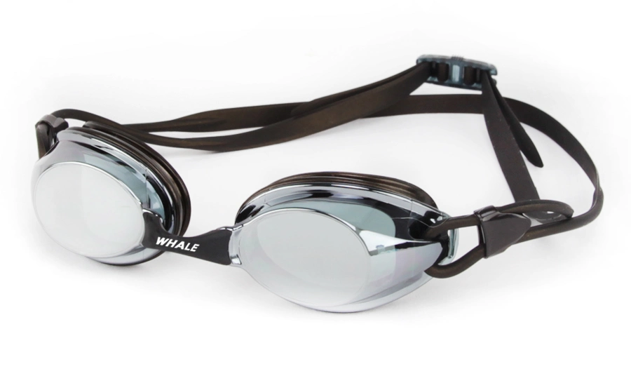 2015 Latest Water Sport Kids Silicone Swimming Goggles, Fun Swim Goggles Mirrored Coating Swimming Glasses with Anti-Fog