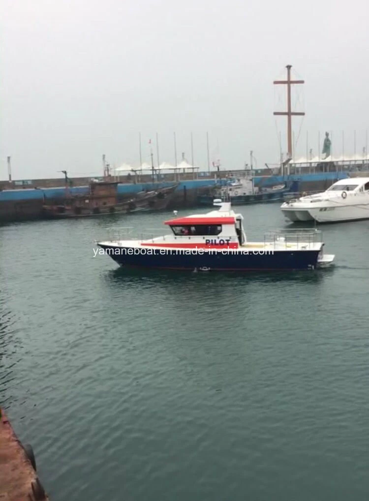 El FRP yate a motor de fibra de vidrio/Piloto/bote con una alta velocidad/diesel en el interior