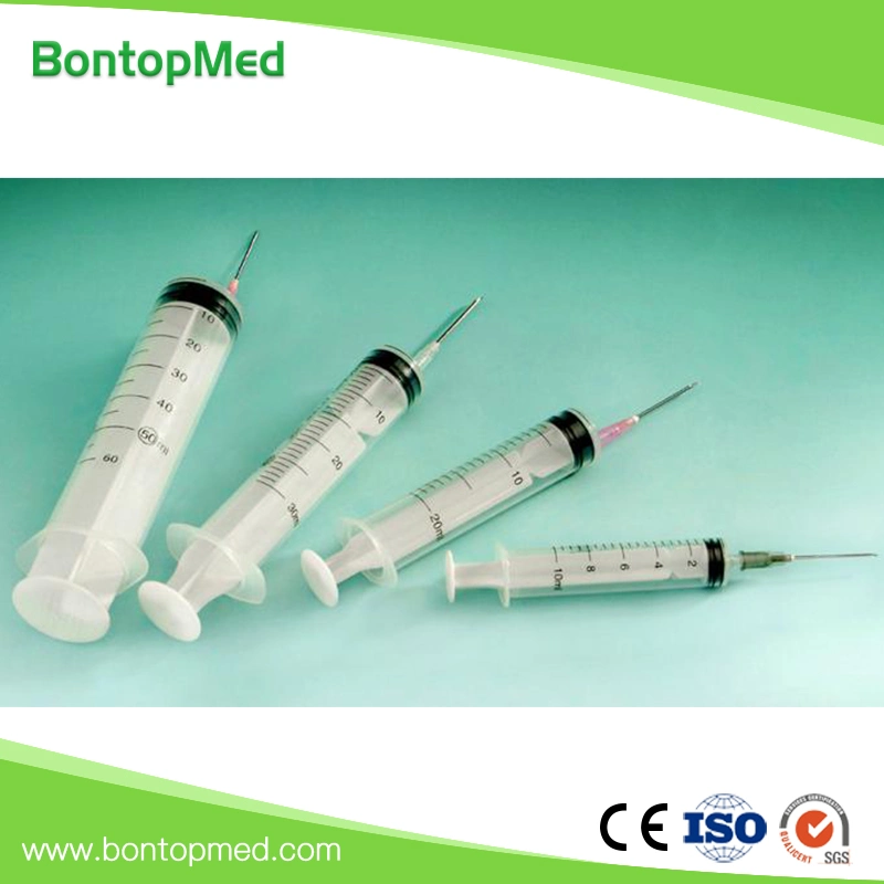 Medical Disposable Sterile Injection Syringe with Needle