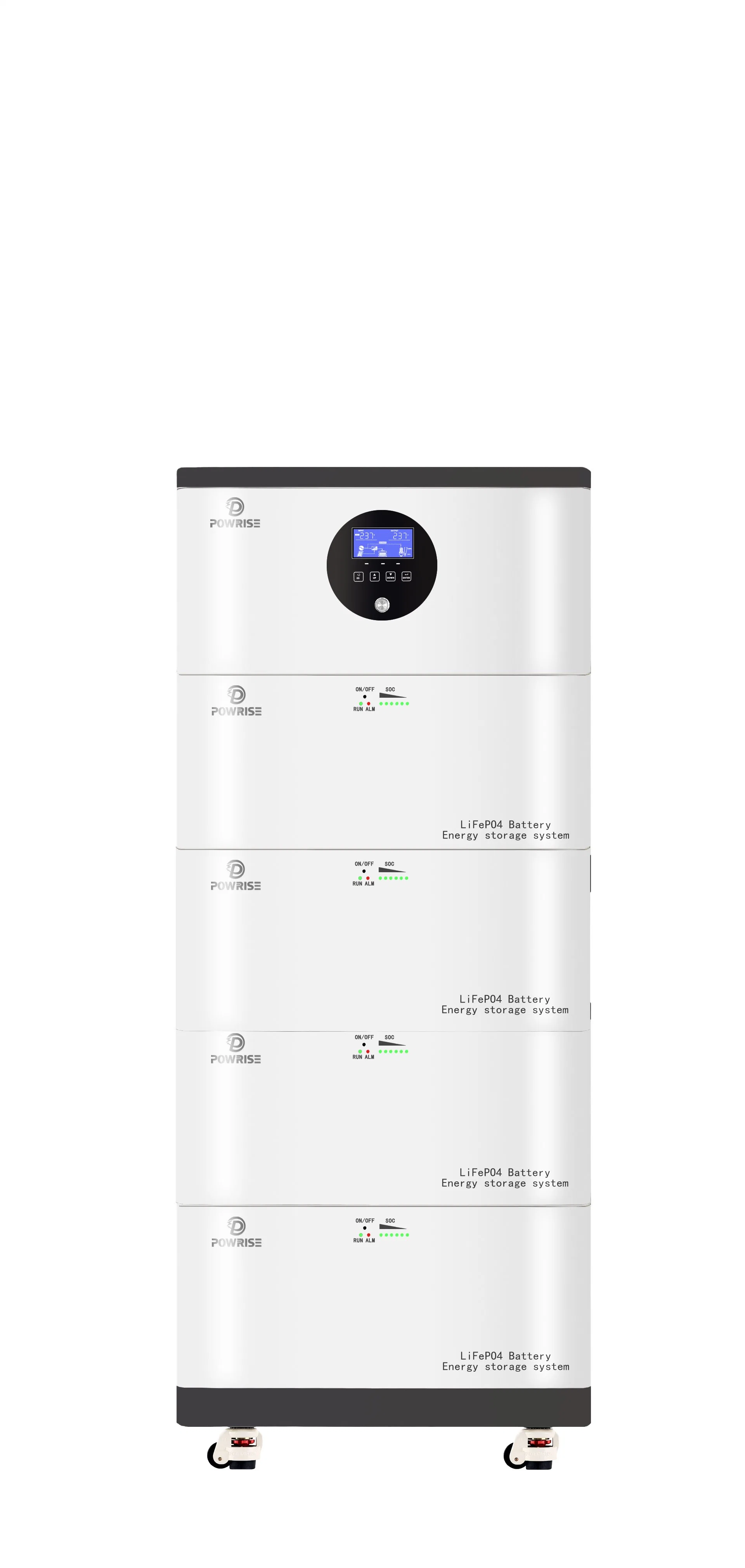 5KW Bateria solar de armazenamento 48 Volt 100Ah Lithium 48V 200Ah LiFePO4 Vida Powerwall Po4 Pack do sistema energético 10kw Wall