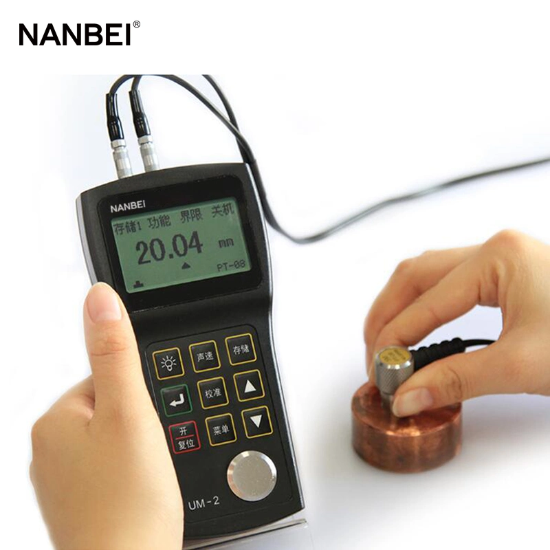 High Resolution Ultrasonic Thickness Gauge for Steel Pipe with Ce