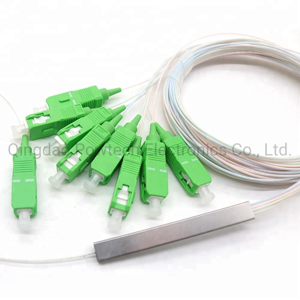 Chinese OEM 1*8 Optical Fiber PLC Splitters