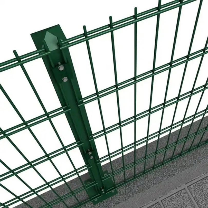 Hot Sale 2.4*2.1m Double Rod Mat Grid Fence 2D Galvanized Twin Bar Wire Welded 868/656/545 Garden Wire Mesh Fence