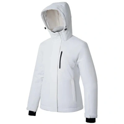 China Supplier Fashion Waterproof Winter Padding Keep Warm Padded Puffer Jacket with Attached Hood