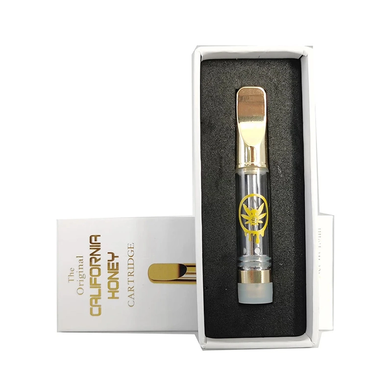 Miel de 1.0ml de California Vape Pen Cartucho desechable vacía de aceite espeso