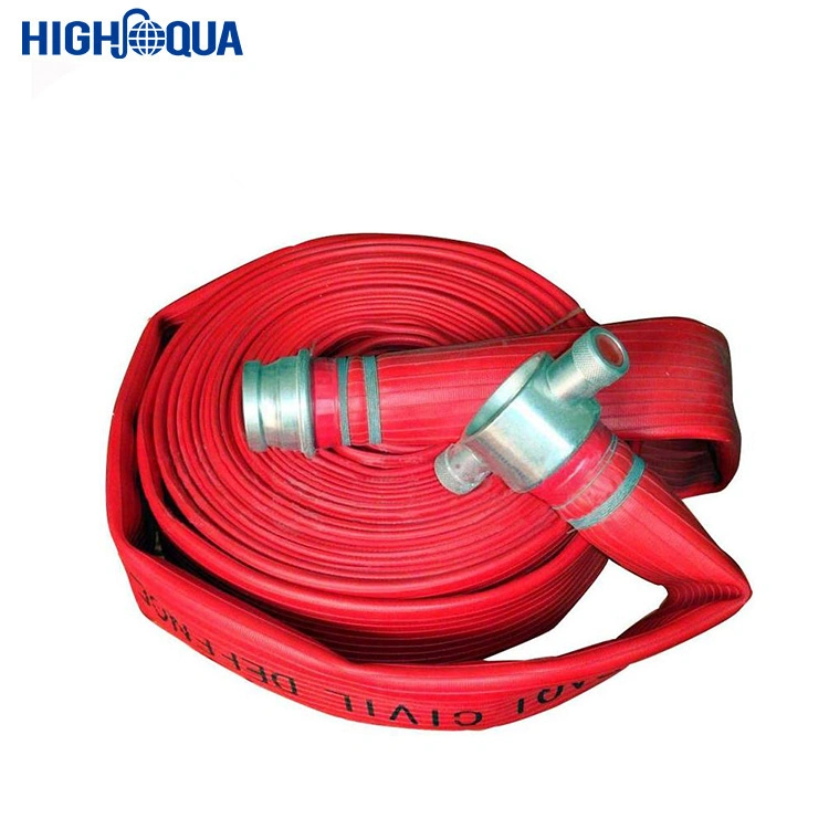 High Pressure Durable Rubber Layfllat Hose Rubber Fire Hose